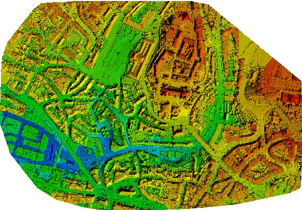 Topografia con drone DEM friuli-venezia-giulia