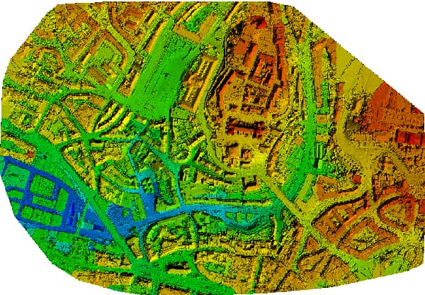 Fotogrammetria con drone DEM Udine